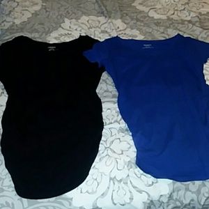 2 maternity tops